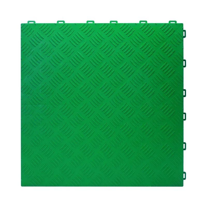 1.8CM Steel Plate Pattern Solid Grid Flooring Tile - Image 4