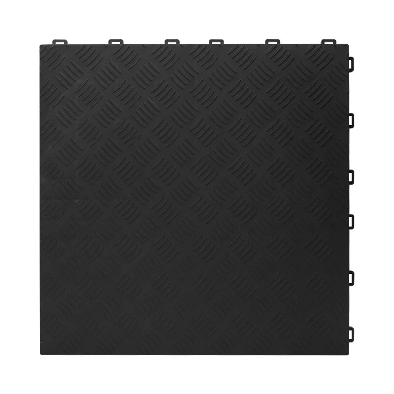 1.8CM Steel Plate Pattern Solid Grid Flooring Tile - Image 3